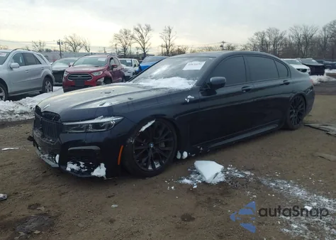 2022 BMW 750 I xDrive from USA, damaged, VIN WBA7U2C03NCH26600